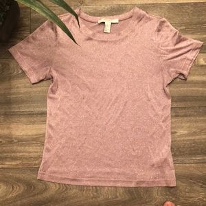 Pink metallic glitter